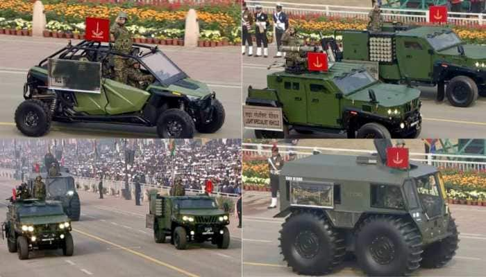 Advanced Vehicles at the Republic Day Parade