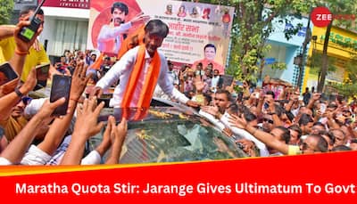 'Till 11 Am Tomorrow...': Maratha Quota Activist Gives Ultimatum To Government, Warns Of Massive Rally In Mumbai