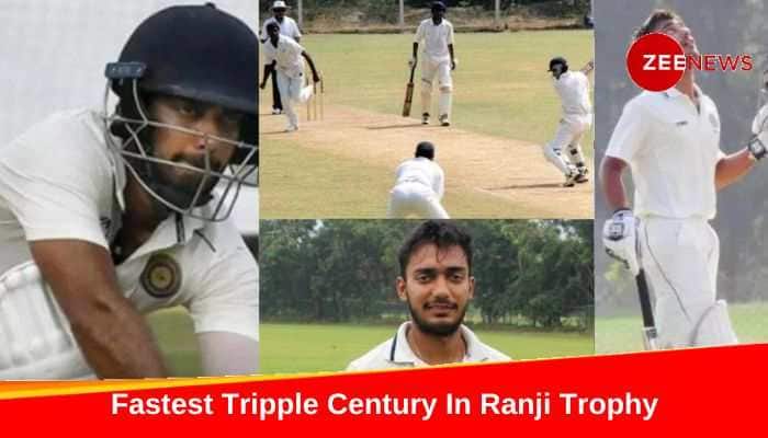 Who Is Tanmay Agarwal? Hyderabad Batsmen Who Scored Fastest Triple Century In Ranji Trophy - In Pics