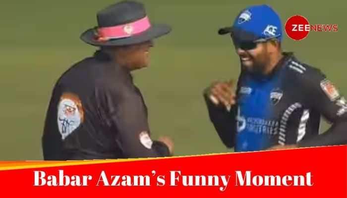 Babar Azam&#039;s Hilarious Umpire Interaction Lights Up BPL Match, Video Goes Viral - WATCH