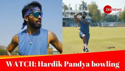 Hardik Pandya Seen Bowling For First Time Since World Cup 2023, Video Goes Viral - Watch