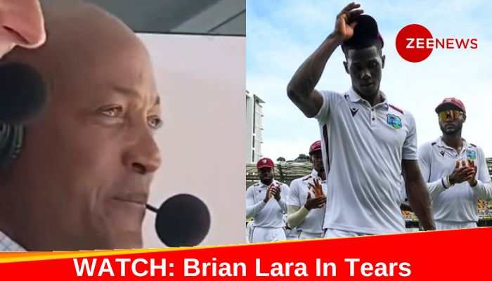 WATCH: Brian Lara Breaks Down In Tears As West Indies Conquer The Gabba After 27 Years, Video Goes Viral