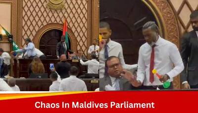 Parliament Brawl Erupts In Maldives Over Cabinet Approval, Video Goes Viral