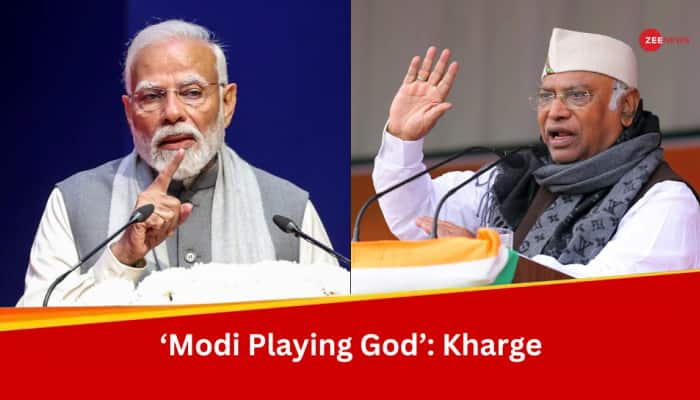 &#039;11th Avatar Of Vishnu...&#039;: Mallikarjun Kharge Taunts PM Modi For &#039;Playing God&#039;