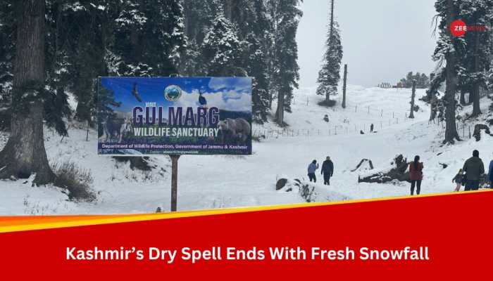 Kashmir Valley’s Longest Dry Spell Ends With Fresh Snowfall