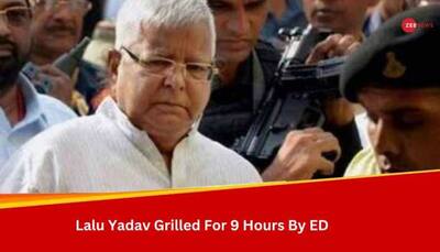 Lalu Yadav Grilled For 9 Hours By ED In Land For Jobs Case; RJD Says 'PM Modi Is Scared'