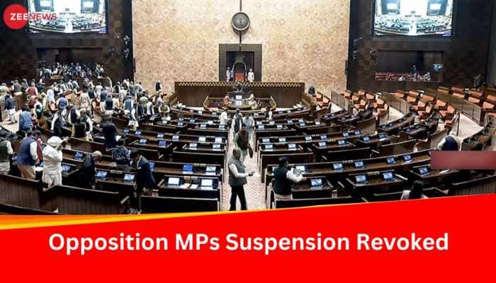 Ahead Of President&#039;s Budget Session Address, Rajya Sabha Chairman Revokes Suspension Of 11 Opposition MPs