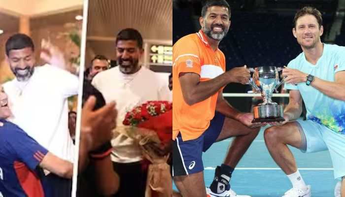 Welcome Home Champion! Rohan Bopanna&#039;s Australian Open 2024 Triumph Sparks Grand Celebrations In Bengaluru, Video Goes Viral - Watch