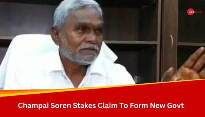 &#039;Have Support Of 47 MLAs&#039;: Champai Soren Stakes Claim To Form New Jharkhand Govt 