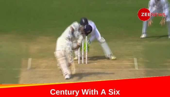 Watch: Yashasvi Jaiswal Completes Fantastic Century With A Six Against England, Video Goes Viral