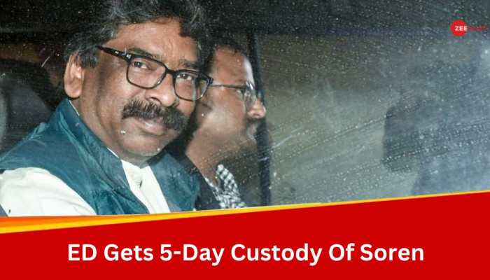 ED Gets Five-Day Custody Of Ex-Jharkhand CM Hemant Soren In Land 'Scam' Case ED Gets Five-Day Custody Of Ex-Jharkhand CM Hemant Soren In Land 'Scam' Case