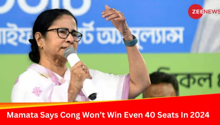 &#039;Won&#039;t Even Win 40 Seats...&#039;: Mamata Banerjee Fires Fresh Salvo At Ally Congress, Predicts Performance For 2024