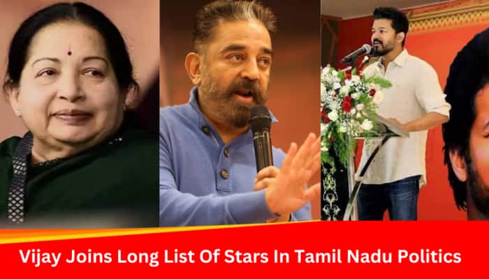 As Actor Vijay Launches Political Party, Here&#039;s A List Of Stars Who Entered Tamil Nadu Politics In Past