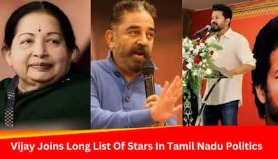 As Actor Vijay Launches Political Party, Here's A List Of Stars Who Entered Tamil Nadu Politics In Past