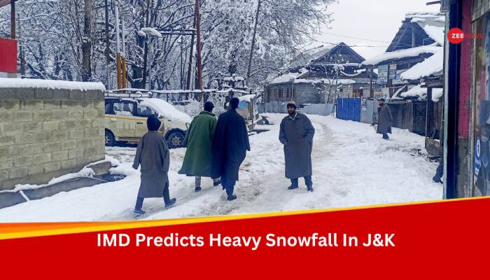 Weather Update: IMD Predicts Heavy Snowfall In Jammu And Kashmir, Hailstorm In Punjab, Rajasthan