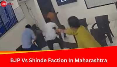 Watch: Maharashtra BJP MLA Opens Fire At Sena-Shinde MLA Inside Police Station; Arrested