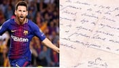 Napkin With Lionel Messi's First FC Barcelona Contract Up For Auction
