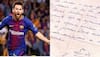 Napkin With Lionel Messi's First FC Barcelona Contract Up For Auction, Read Details Here