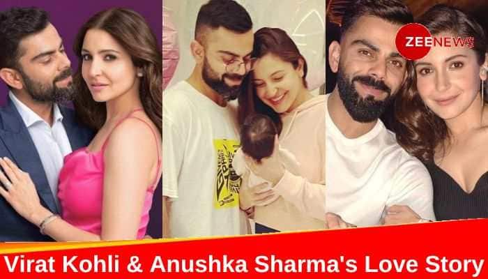Virat Kohli & Anushka Sharma's Love Journey: From Meeting In Ad Shoot To Welcoming Second Baby - In Pics