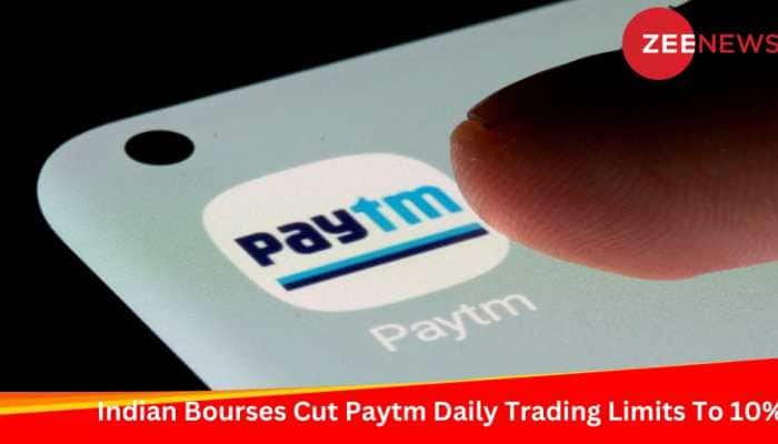 India&#039;s Stock Exchanges Cut Paytm Daily Trading Limits To 10% After Rout