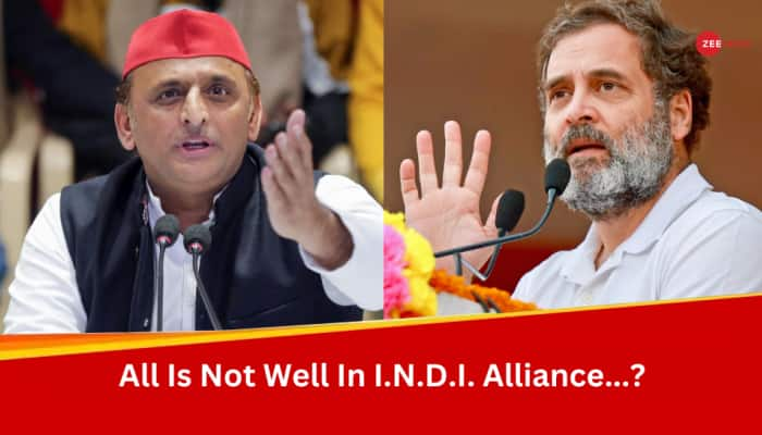 Crisis In INDI Alliance? After Mamata Banerjee, Akhilesh Yadav Expresses Discontent With Congress- Watch