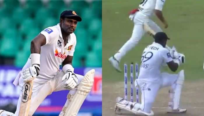 WATCH: Angelo Mathews Hits Boundary &amp; Wicket On The Same Ball, Video Goes Viral 