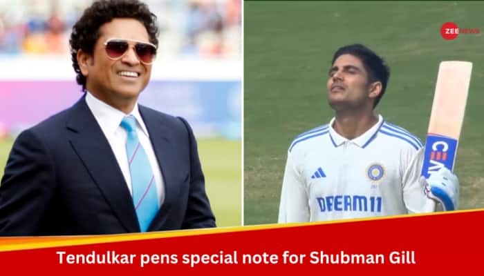 Sachin Tendulkar Pens Special Note For Shubman Gill For His Century Against England In 2nd Test