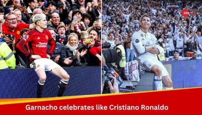 WATCH: Garnacho Celebrates Like Cristiano Ronaldo As Manchester United Beat West Ham In Premier League