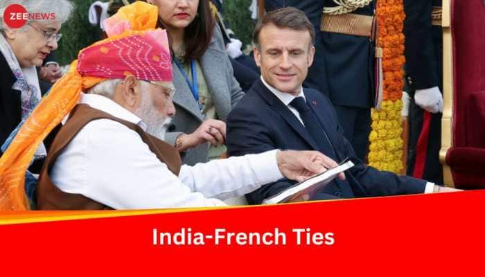 PM Modi Responds To French President Macron&#039;s &#039;Exceptional&#039; India Trip Video