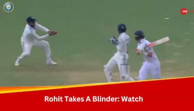 WATCH: Rohit Sharma Takes Blinder Of A Catch, In Just 0.45 Seconds, At Slips To Dismiss Ollie Pope During IND vs ENG 2nd Test