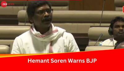 'Ye Haddi Agar Gale Me Fans Gayi...': Hemant Soren Delivers Fiery Speech In Jharkhand Assembly, Warns BJP