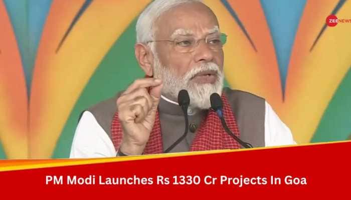 &#039;A Great Example Of &#039;Ek Bharat, Shreshth Bharat&#039;: PM Modi After Launching Rs 1330 Crore Projects In Goa