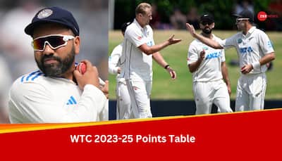 World Test Championship Standings: India Slip Again In Updated WTC 2023-25 Points Table After New Zealand Beat South Africa In 1st Test
