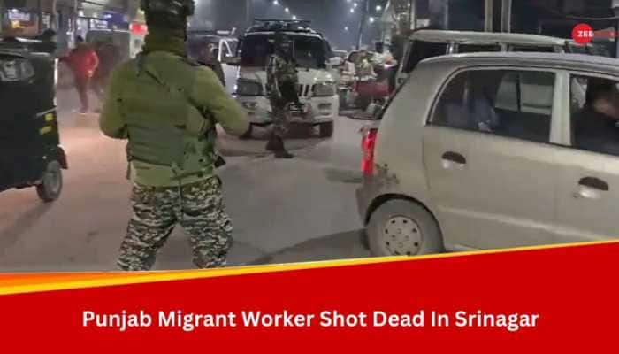 Migrant Worker From Punjab&#039;s Amritsar Shot Dead By Terrorists In J&amp;K&#039;s Srinagar; Search Operation Begins 