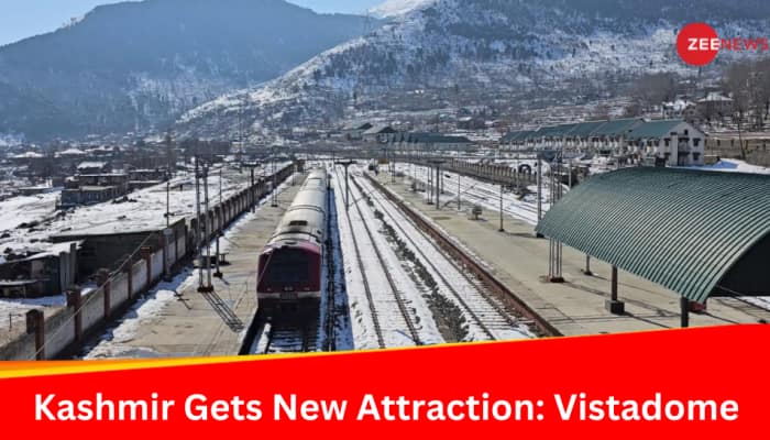 Kashmir&#039;s Vistadome Train: A Swiss-Like Experience To Snow Cladded Valley