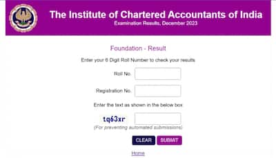 ICAI CA Foundation December Session Result 2023 Declared At icai.nic.in- Check Direct Link, Steps To Download Here