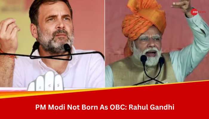 &#039;He Belongs To General Caste&#039;: Rahul Gandhi On PM Modi&#039;s &#039;Sabse Bada OBC&#039; Remark