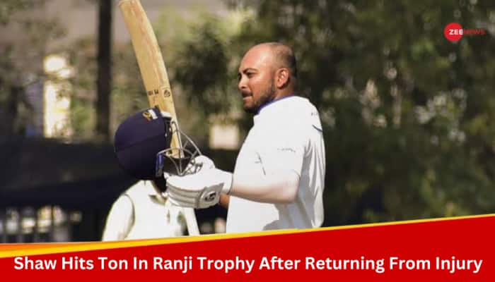 &#039;What A Comeback,&#039; Fans React As Prithvi Shaw Announces Ranji Trophy Return With A Century For Mumbai