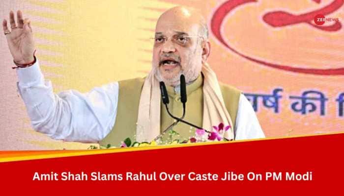 &#039;He Lies Publicly&#039;: Amit Shah Tears Into Rahul Gandhi For Questioning PM Modi&#039;s Caste