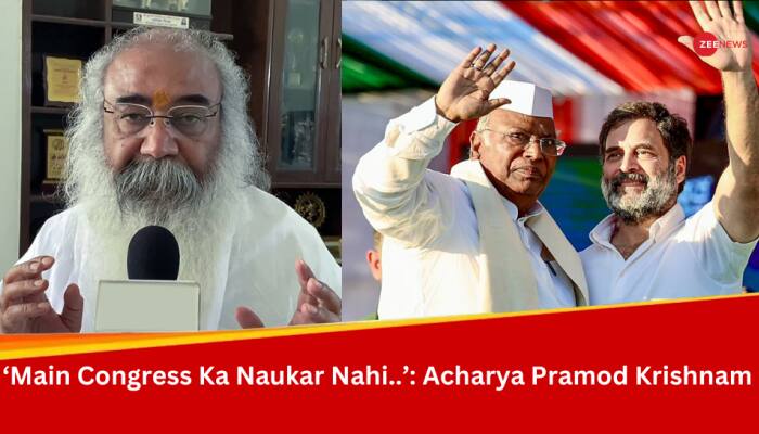 &#039;Main Congress Ka Naukar Nahi...&#039;: Acharya Pramod Krishnam Attacks Party On His Expulsion