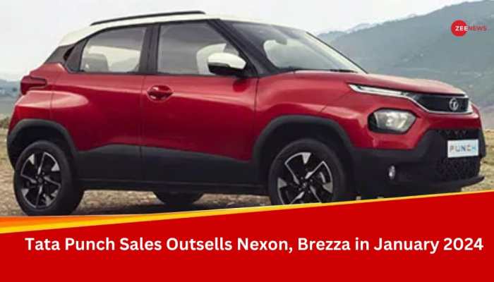 Tata Punch Is Best-Selling SUV In India, Outsells Nexon &amp; Brezza In Jan 2024