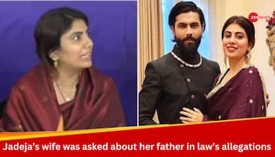 WATCH: Jadeja's Wife Loses Cool When Asked About Father In law's Allegations Towards Her