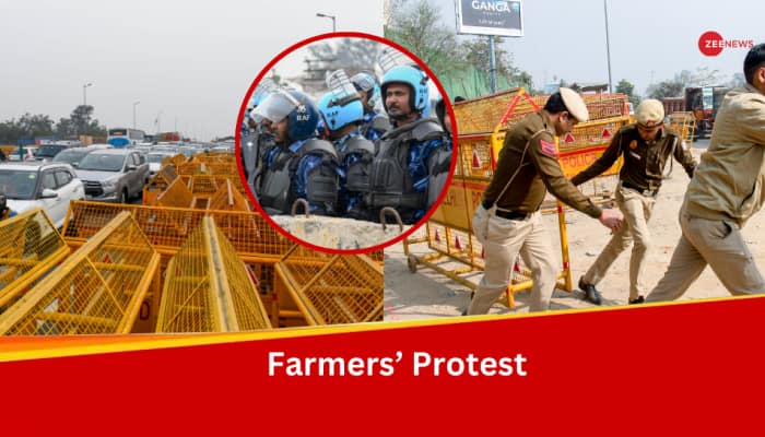 Online Classes, CRPF, Barricades, Internet Suspension: Delhi-NCR On High Alert Ahead Of Farmers' Protest