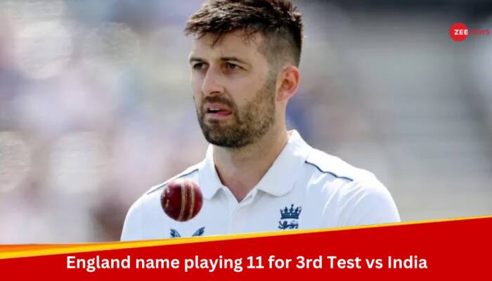 England Name Playing 11 For 3rd Test Vs India: Mark Wood Comes In Place For Shoaib Bashir