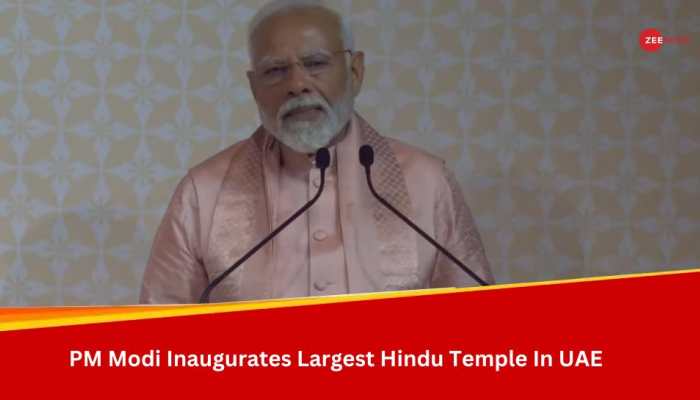 &#039;Every Second Of My Life Dedicated To Maa Bharti&#039;: PM Modi At Inauguration Of BAPS Hindu Mandir In UAE