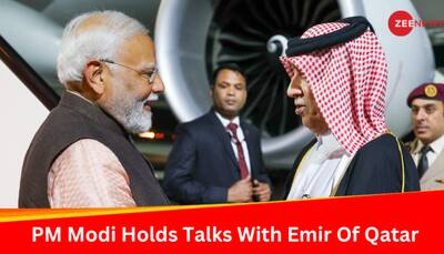 PM Modi Receives Ceremonial Welcome In Doha, Holds Talks With Emir Of Qatar