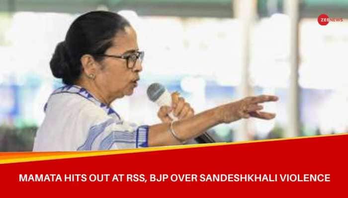 &#039;Never Supported Injustice&#039;: Mamata Banerjee Blames RSS, BJP For Sandeshkhali Violence
