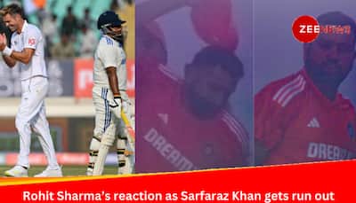 WATCH: Rohit Sharma Devastated As Sarfaraz Khan Gets Runout On Test Debut