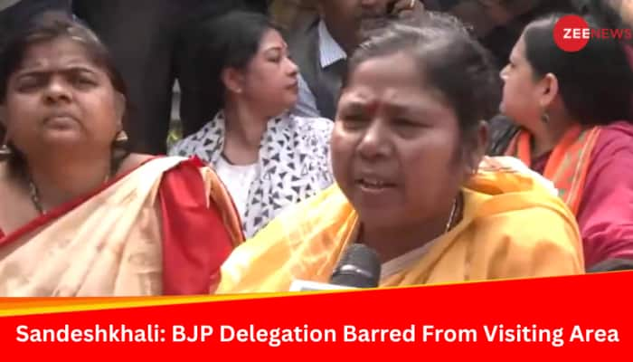 Sandeshkhali Incident: BJP Delegation Barred From Visiting Area, Slams &#039;Mamata Banerjee&#039;s Dictatorship&#039;