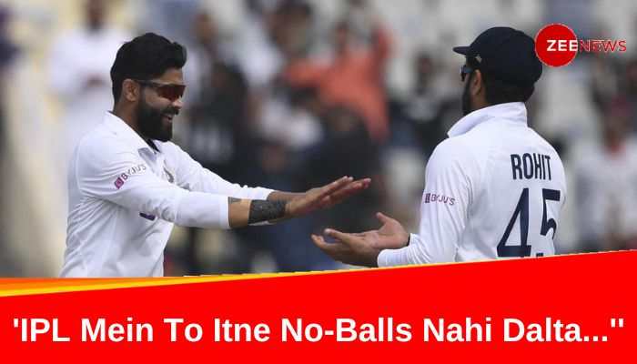 &#039;Jaddu Samajh Ye T20 Hai...&#039;, Rohit Sharma&#039;s Witty Banter With Ravindra Jadeja Lights Up Rajkot Test - Watch